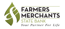 FARMERS AND MERCHANTS BANK logo