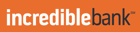 INCREDIBLE BANK logo