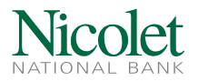 NICOLET NATIONAL BANK logo